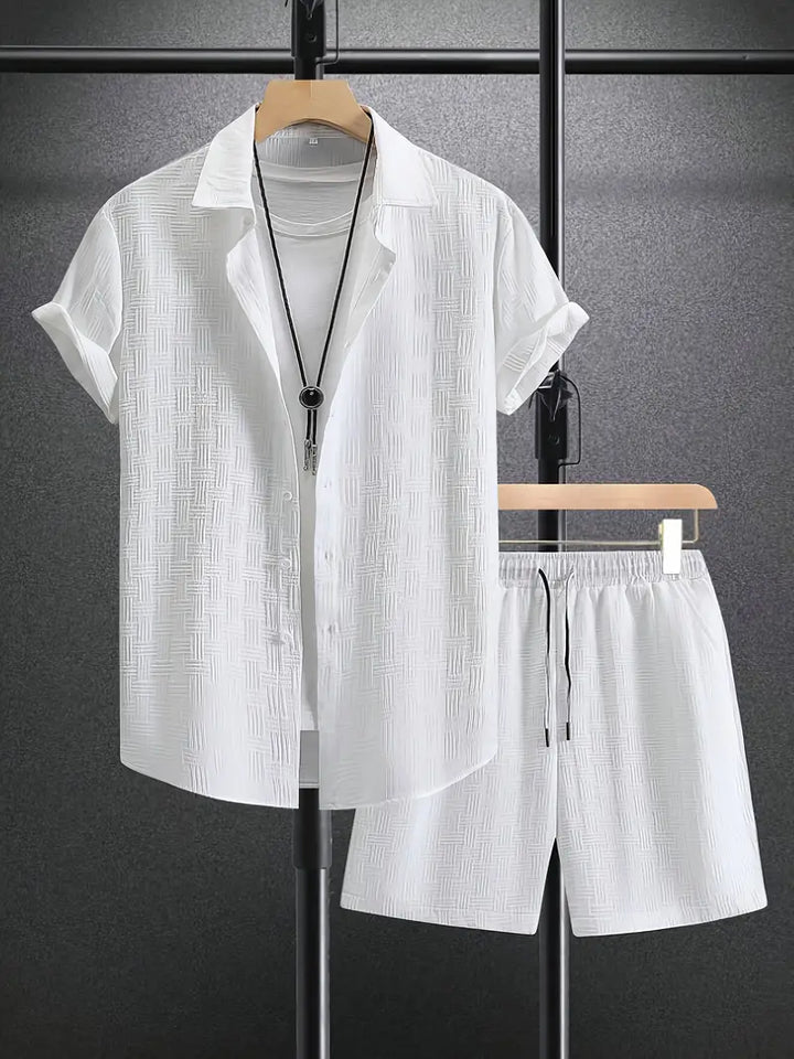 BANJO™ - MEN'S CASUAL TOP AND SHORTS SET