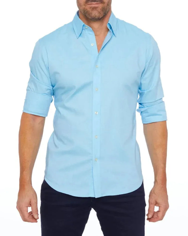 CULLEN™ - MENS' CASUAL SHIRT WITH ZIPPER