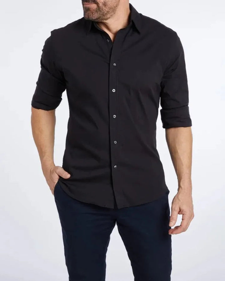 CULLEN™ - MENS' CASUAL SHIRT WITH ZIPPER