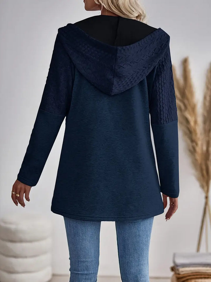 MONIQUE™ - STYLISH CASUAL HOODED CARDIGAN