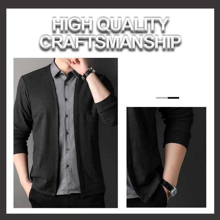 THEO™ -  TWO-PIECE COLLAR CARDIGAN SHIRT