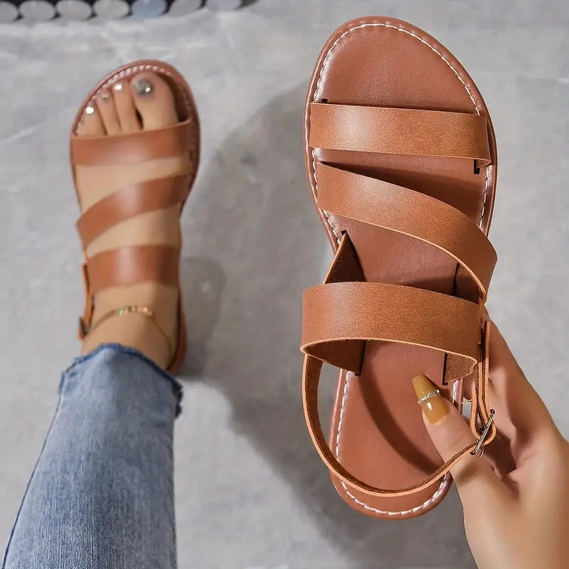 TINA™ - COMFORTABLE ANKLE STRAP SANDALS