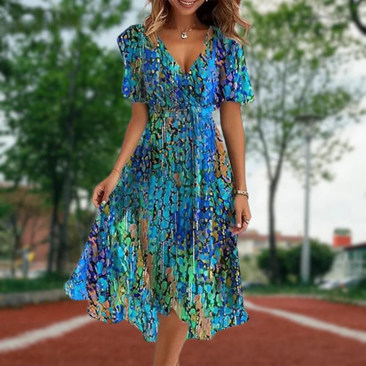 ANNIE™ - SUMMER FLATTERING FIT DRESS