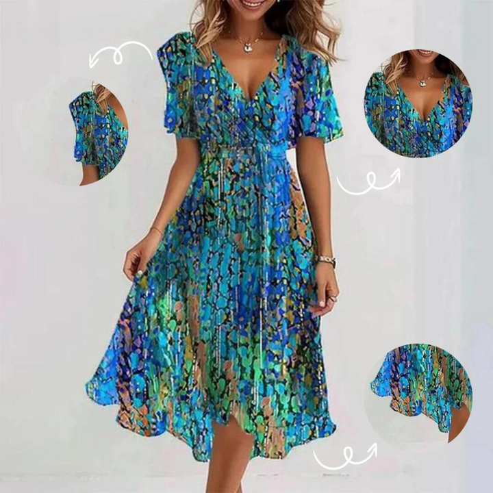 ANNIE™ - SUMMER FLATTERING FIT DRESS