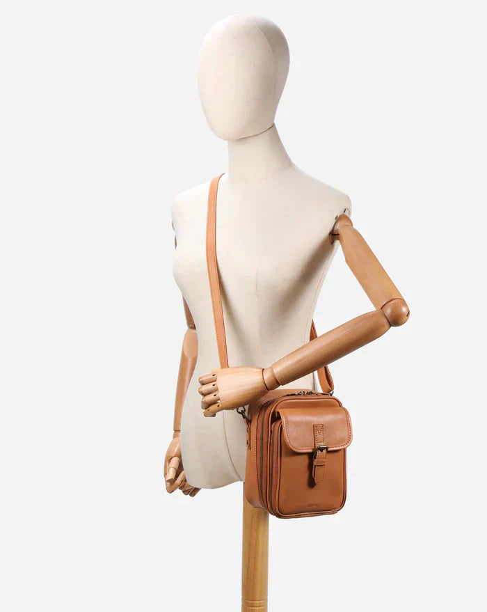 FAVE™ - CLASSIC CROSSBODY LEATHER BAG