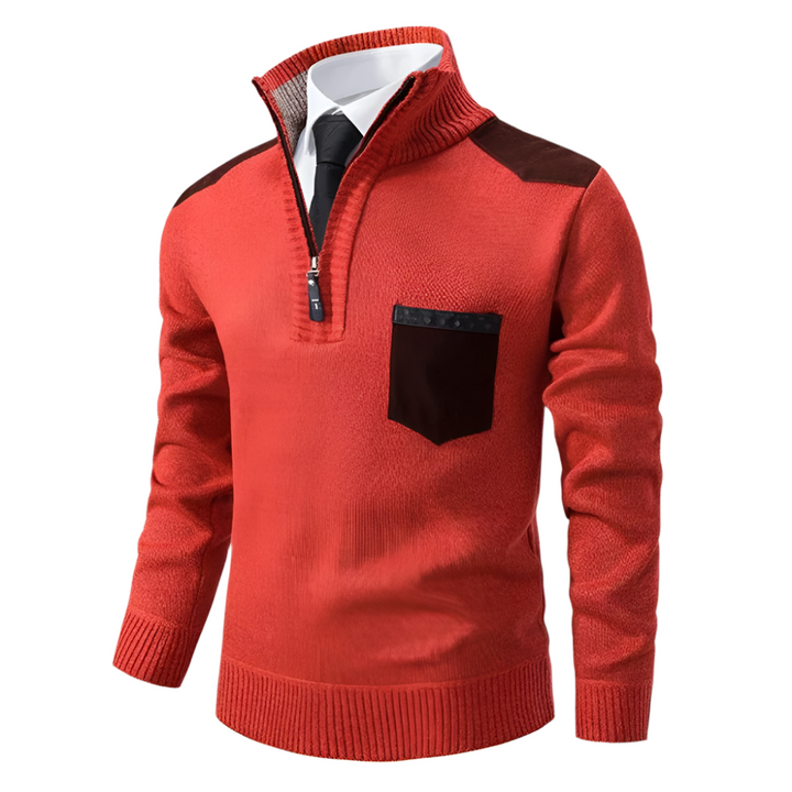 CLIFORD™ - MEN'S HALF ZIPPER SWEATER