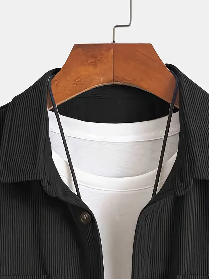 RANDI™ - CASUAL MEN'S CORDUROY SHIRT JACKET