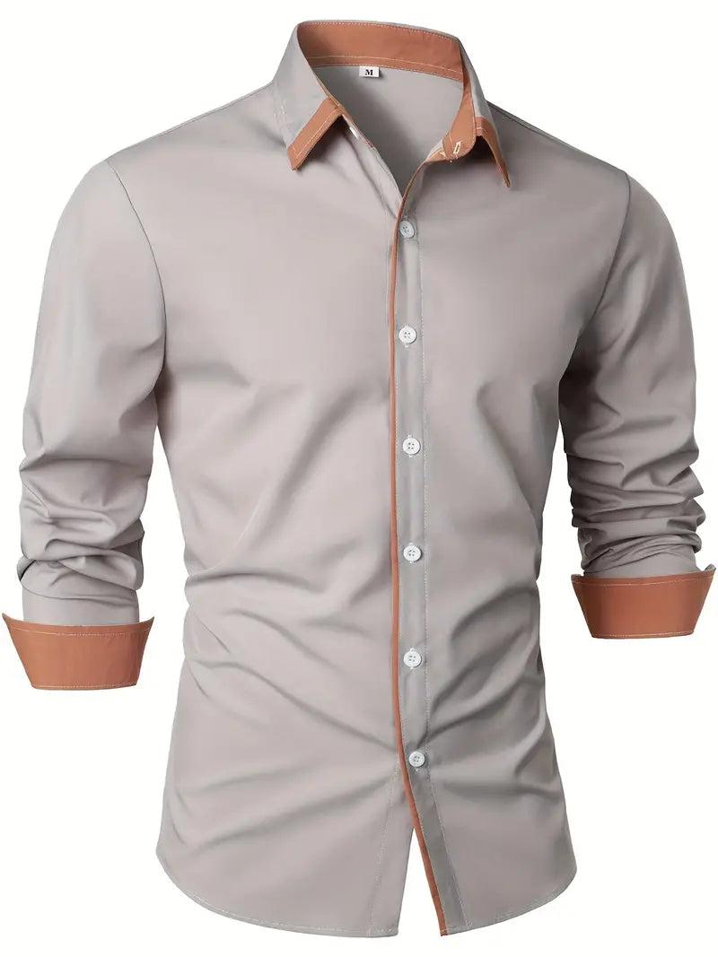 HARRISON™ -  MEN'S CASUAL LONG-SLEEVE SHIRT