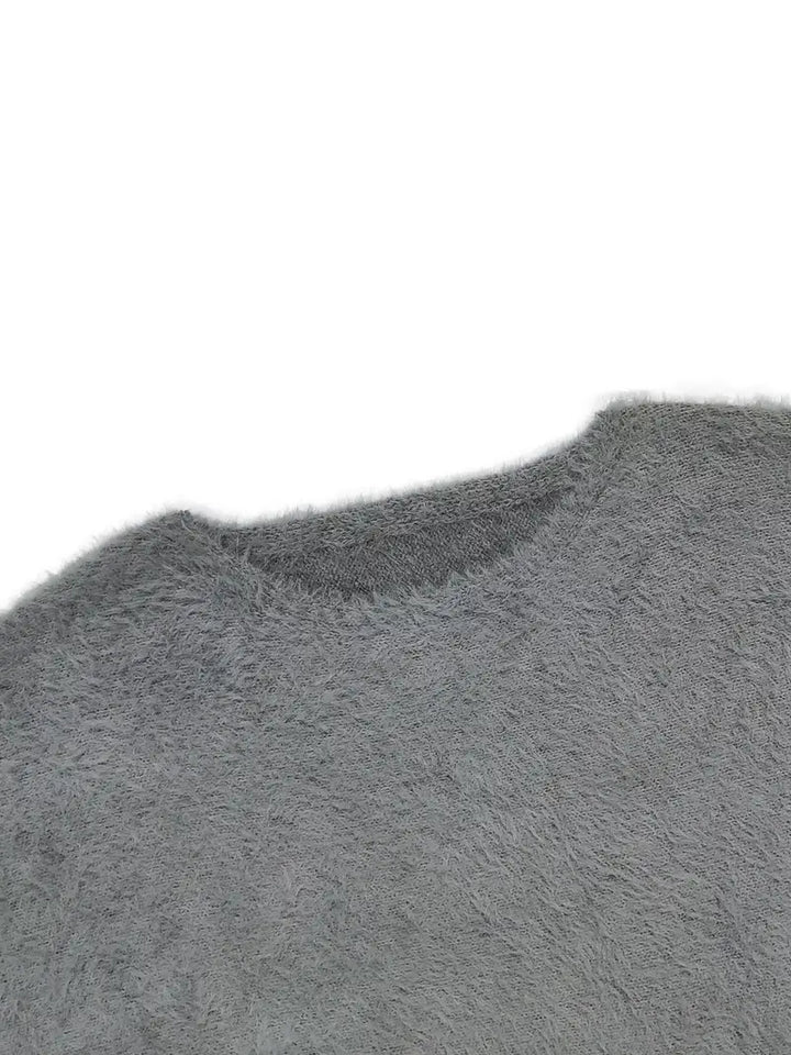 MINDA™ - CASUAL ROUND-NECK FLUFFY SWEATER