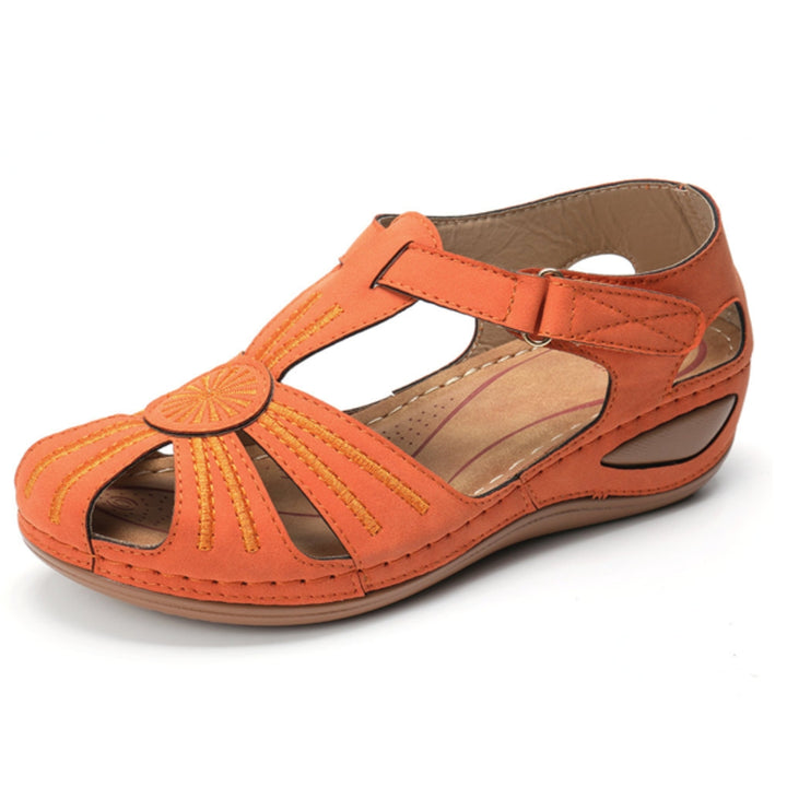 VALERIE™ | ELEGANT VINTAGE WEDGE SANDAL