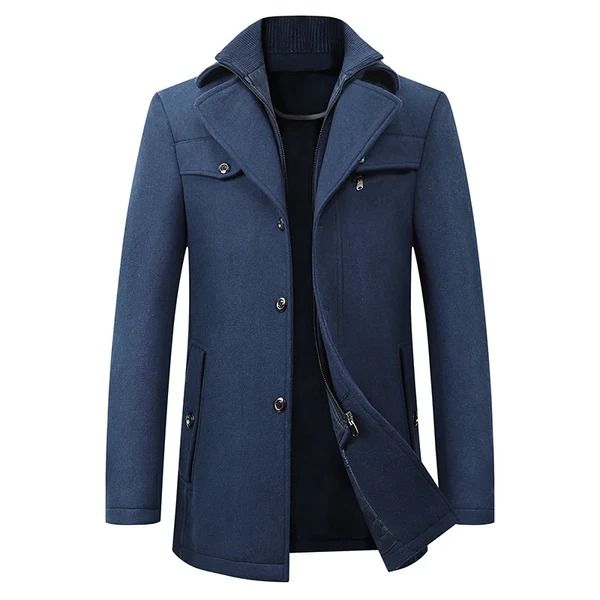 LUKE™ - MEN'S LUXURIOUS WOOL OVERCOAT