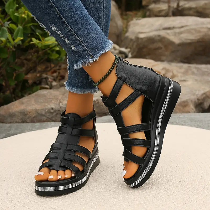 JESSICA™ - Elegant Wedge Sandals