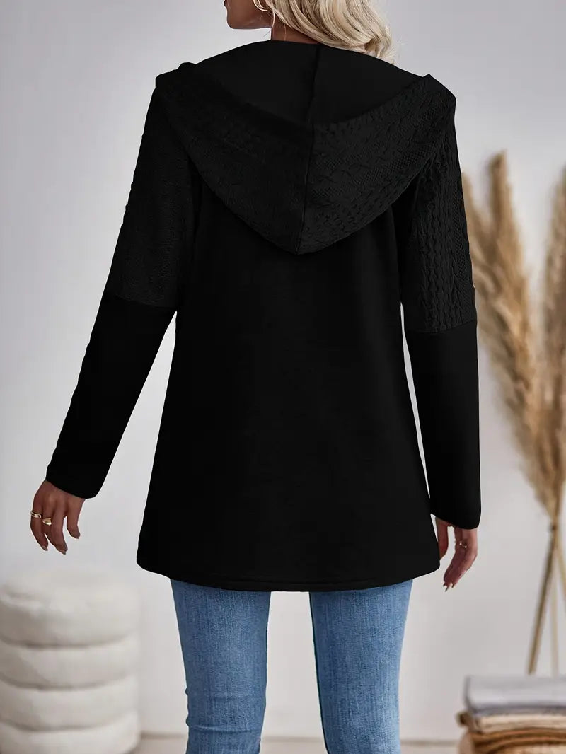 MONIQUE™ - STYLISH CASUAL HOODED CARDIGAN