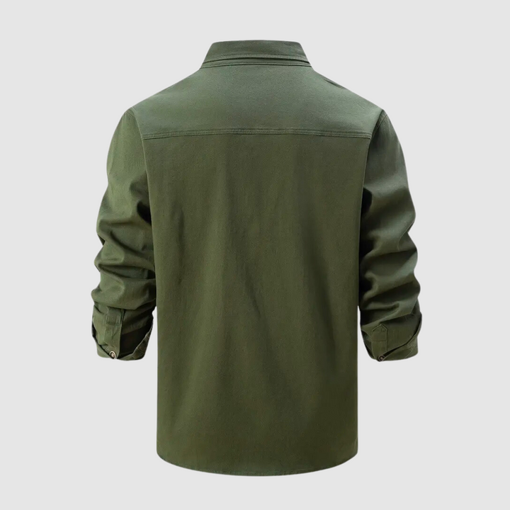 GREG™ - MEN'S BUTTON LONG SLEEVE BLOUSE