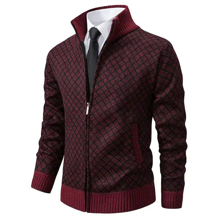 COLTON™ - MEN'S KNITTED TURLE-NECK JACKET