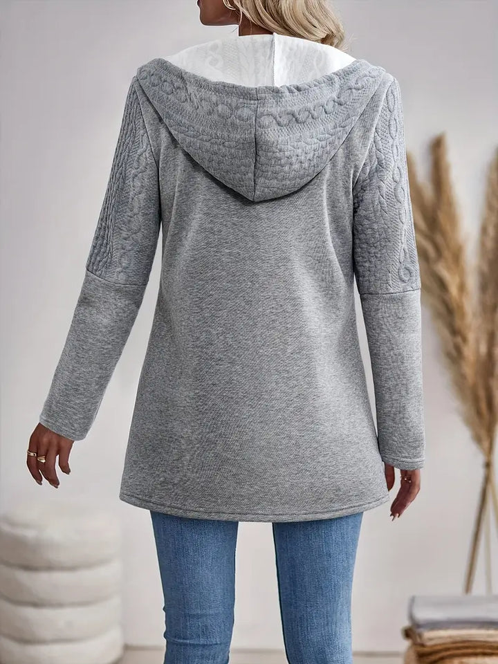 MONIQUE™ - STYLISH CASUAL HOODED CARDIGAN