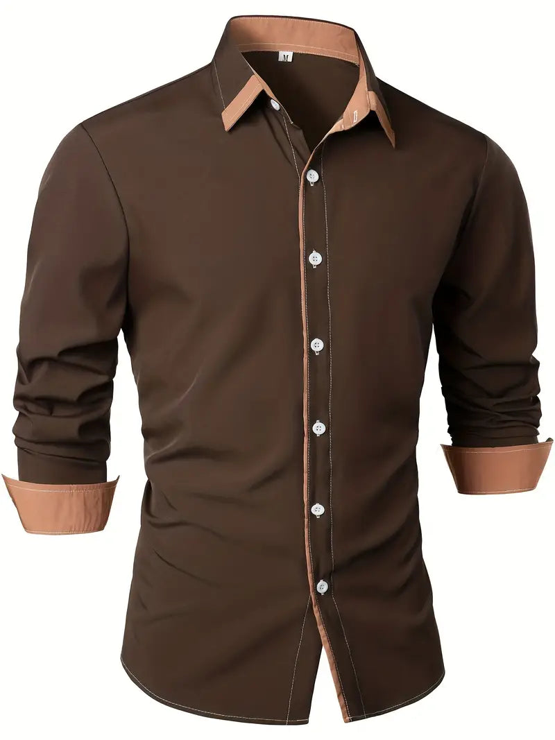 HARRISON™ -  MEN'S CASUAL LONG-SLEEVE SHIRT