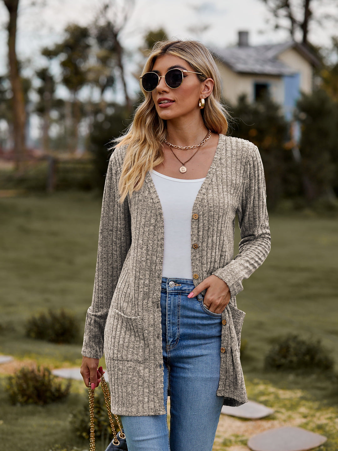 CASSY™ - STYLISH CARDIGAN WITH POCKETS