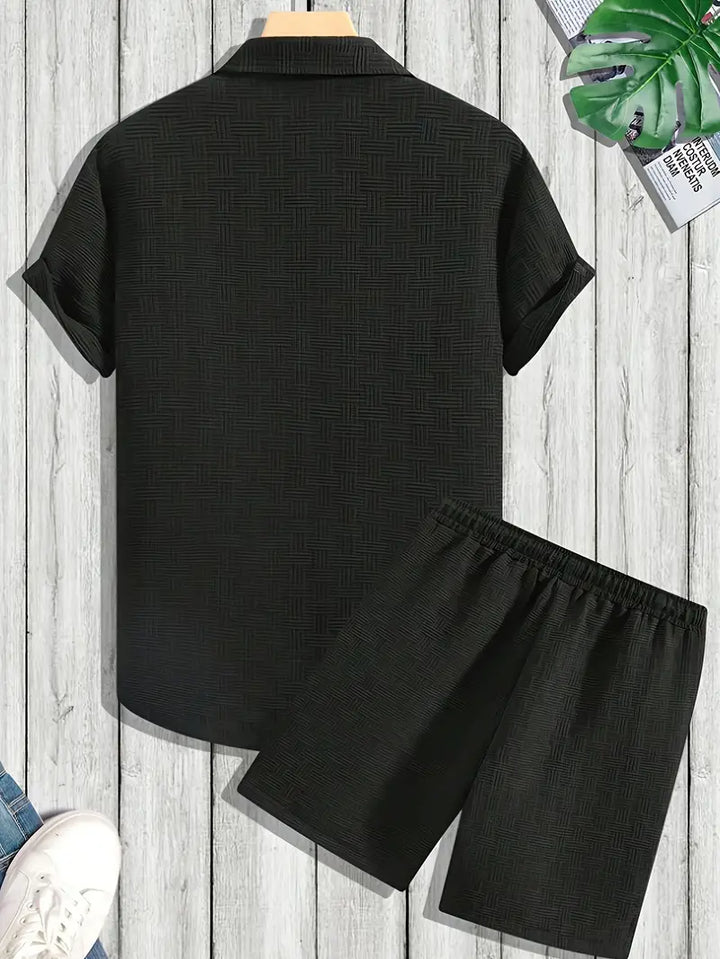 BANJO™ - MEN'S CASUAL TOP AND SHORTS SET