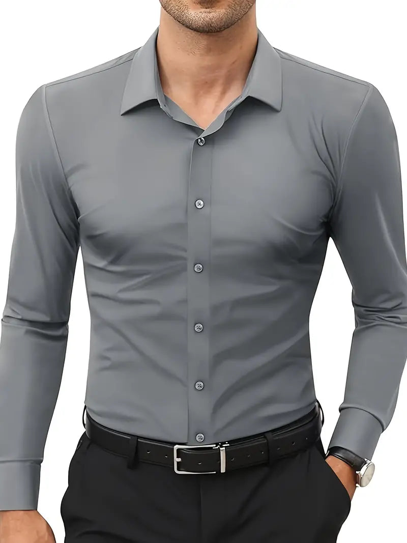 THERON™ - COMFORTABLE STRETCH MEN'S SHIRT