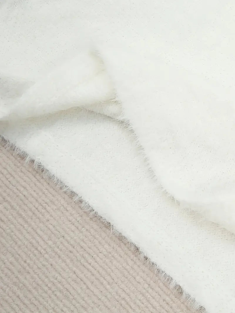MINDA™ - CASUAL ROUND-NECK FLUFFY SWEATER