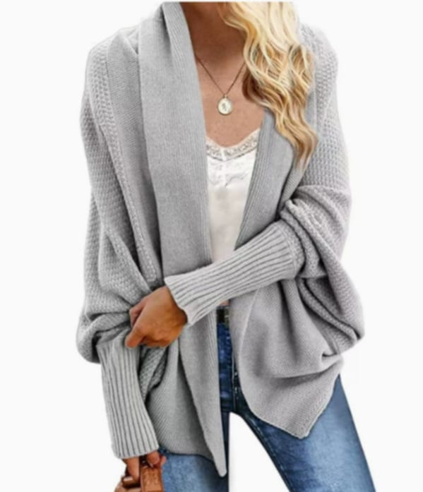 CRIZA™ - SHAWL LAPEL KNITTED CARDIGAN