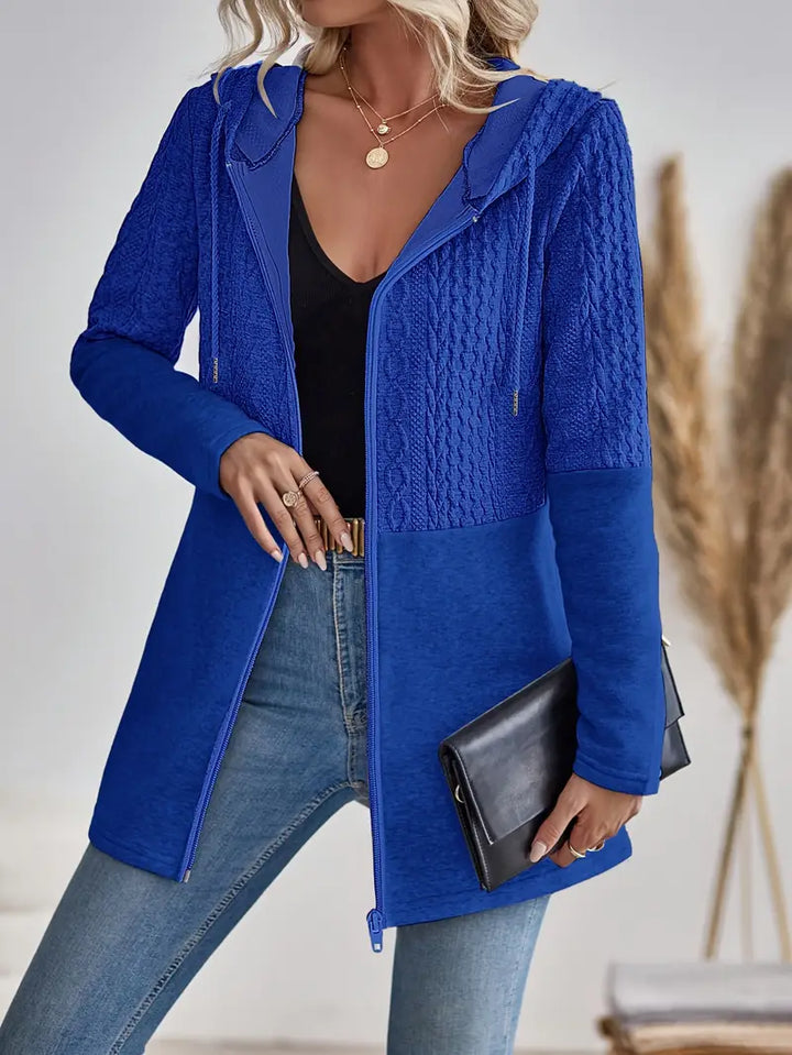 MONIQUE™ - STYLISH CASUAL HOODED CARDIGAN