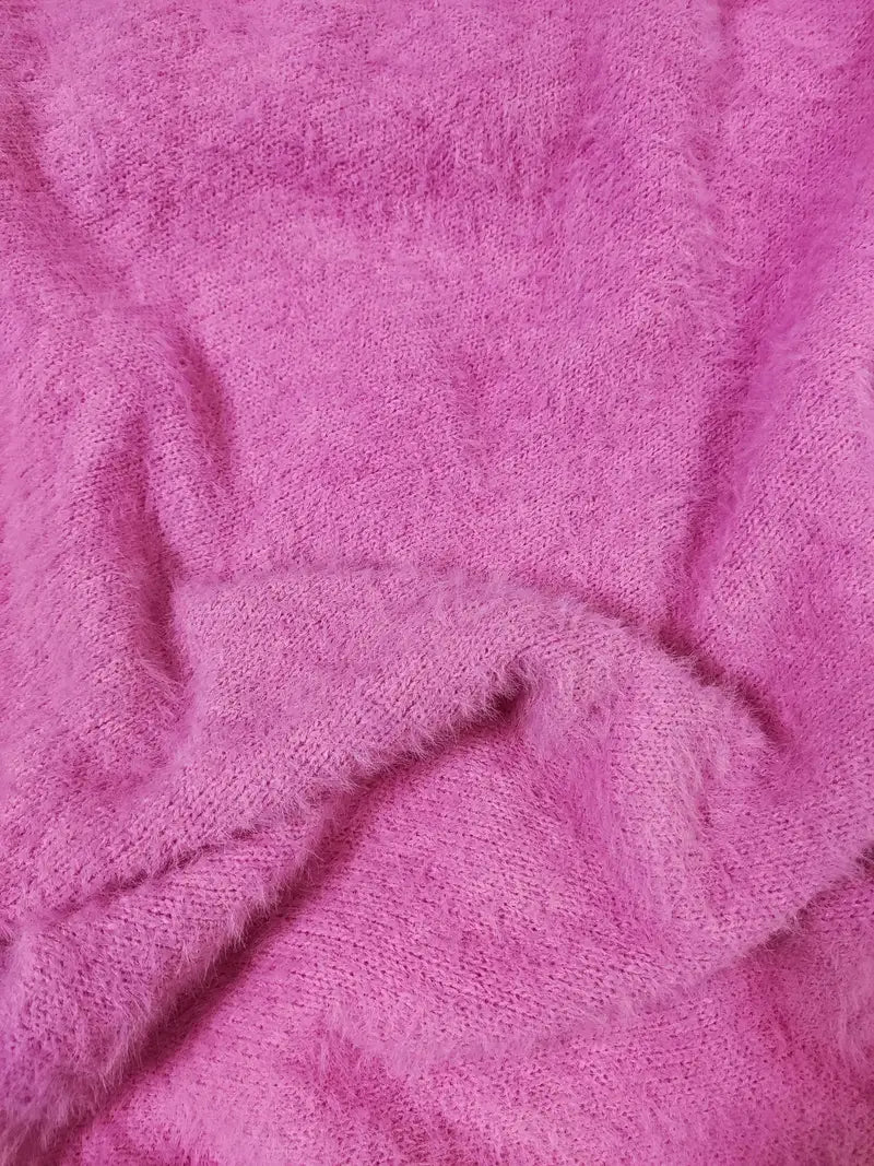 MINDA™ - CASUAL ROUND-NECK FLUFFY SWEATER