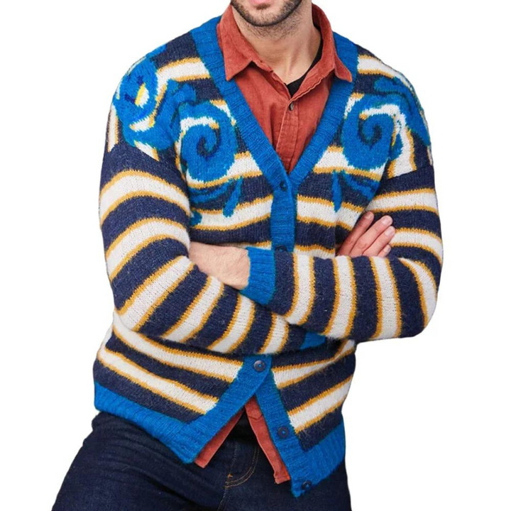 FORD™ - MEN'S CARDIGAN KNITTING SWEATER