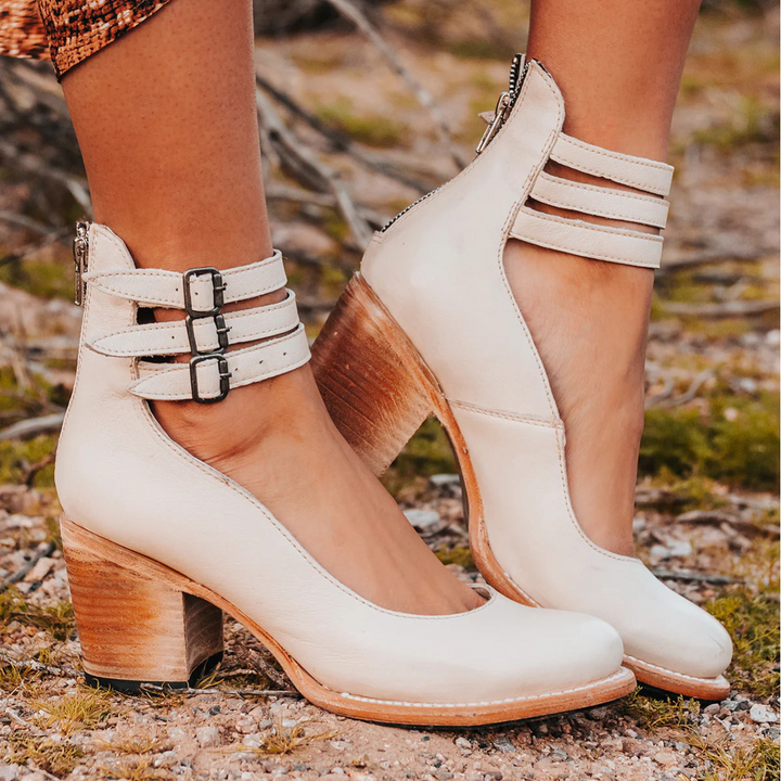 AUBREY™ - ANKLE BOOTS WITH STRAPS