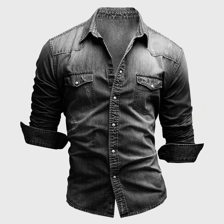 FELIX™ - MEN'S CASUAL DENIM SHIRT