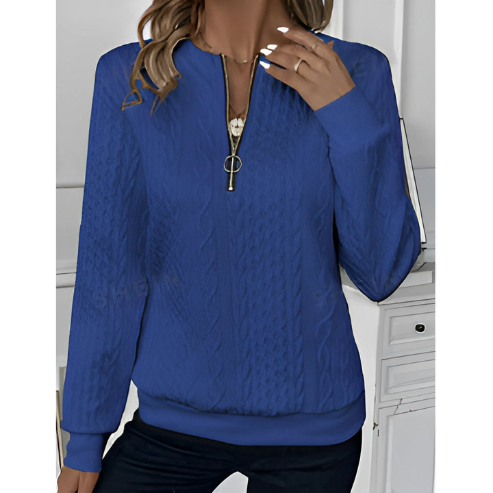 LINA™ - ELEGANT SWEATER WITH ZIPPER