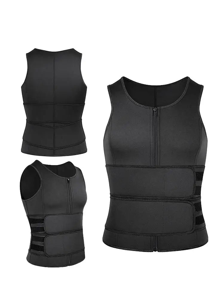 NIRO™ - MEN'S ZIPPERED BODY SHAPER VEST