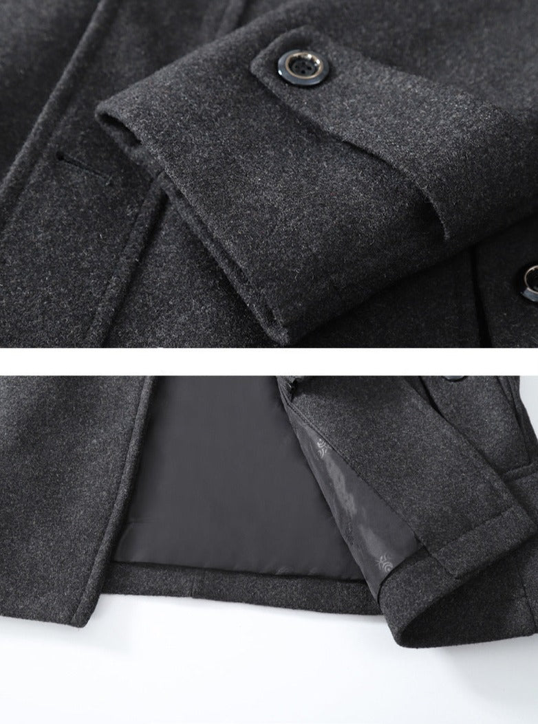 LUKE™ - MEN'S LUXURIOUS WOOL OVERCOAT