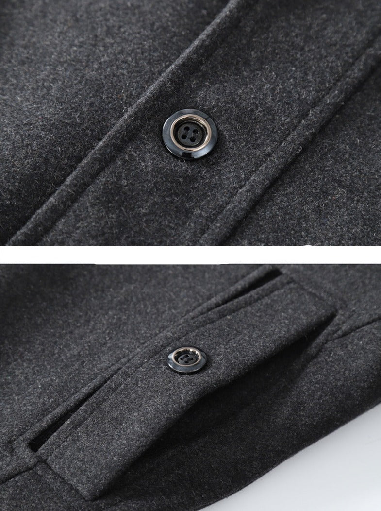 LUKE™ - MEN'S LUXURIOUS WOOL OVERCOAT