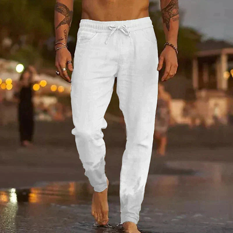 CHARLIE™ - MEN'S CASUAL LINEN TROUSERS