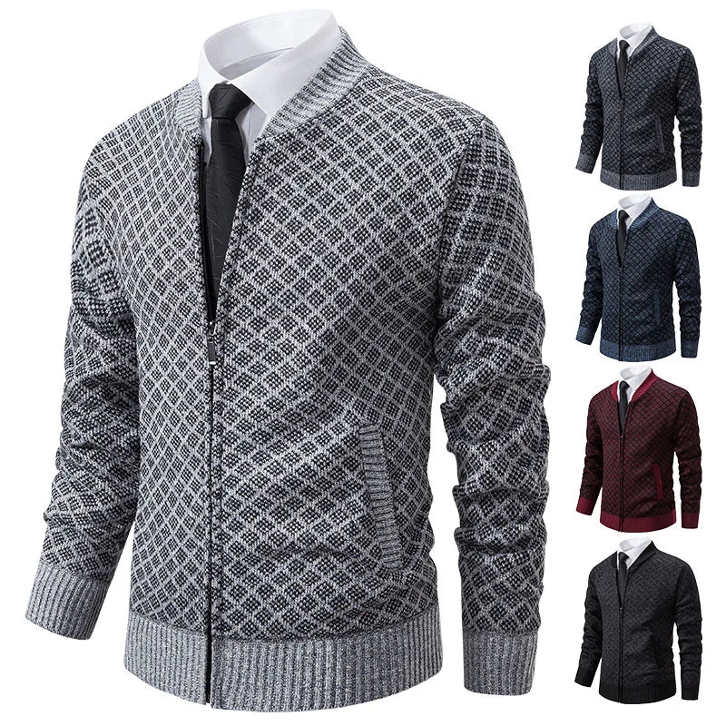 CLARK™ - MEN'S CARDIGAN SWEATER