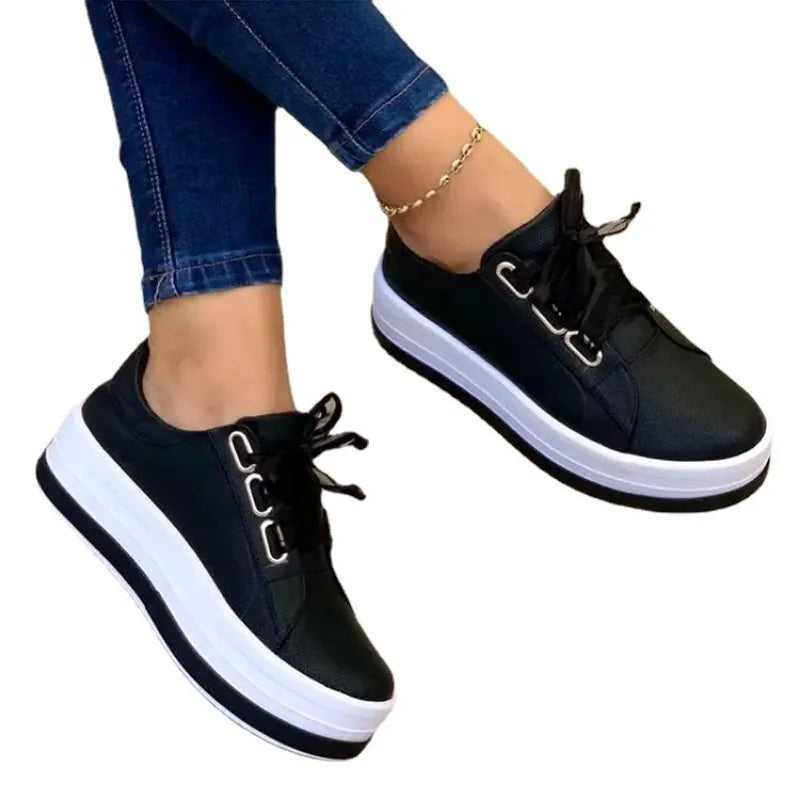 AURORA™ - WOMEN'S LEATHER SNEAKERS