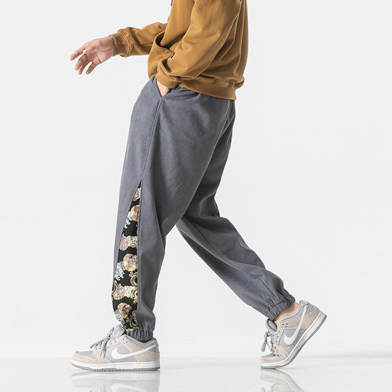 DRAKE™ - STYLISH FLORAL EMBROIDERED TROUSERS