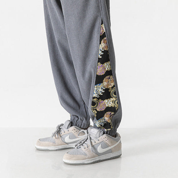DRAKE™ - STYLISH FLORAL EMBROIDERED TROUSERS