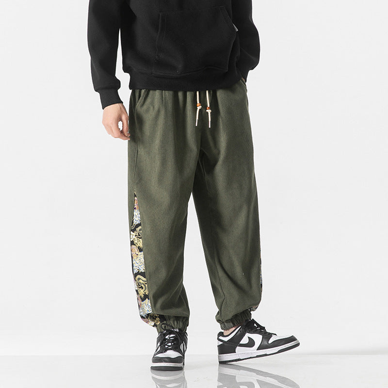DRAKE™ - STYLISH FLORAL EMBROIDERED TROUSERS