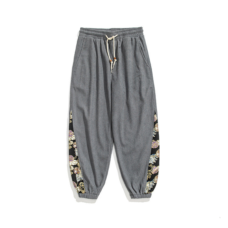 DRAKE™ - STYLISH FLORAL EMBROIDERED TROUSERS