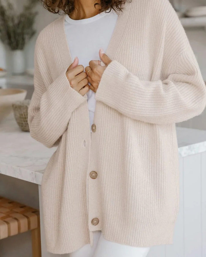 JEYA™ - COMFORTABLE BUTTON KNITTED CARDIGAN