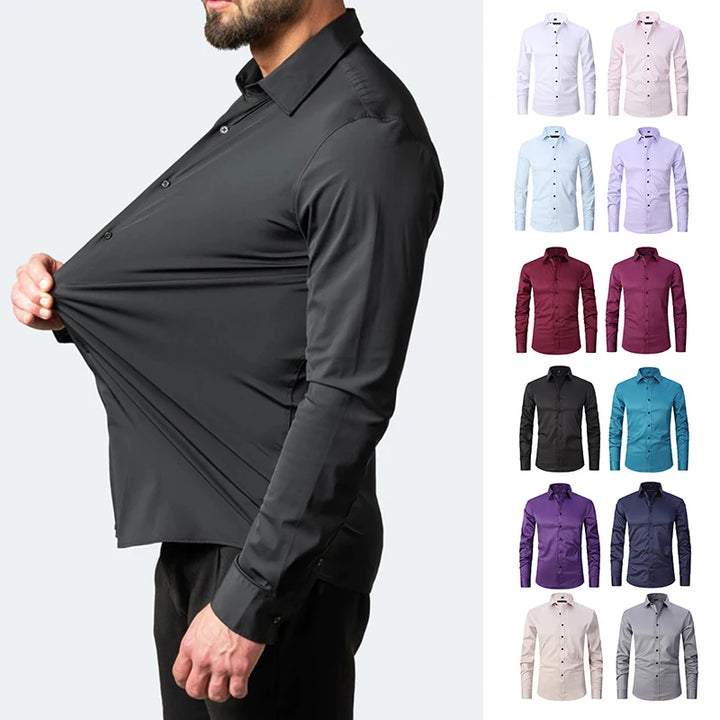 ZOE™ - MEN'S CASUAL ELASTIC SHIRT