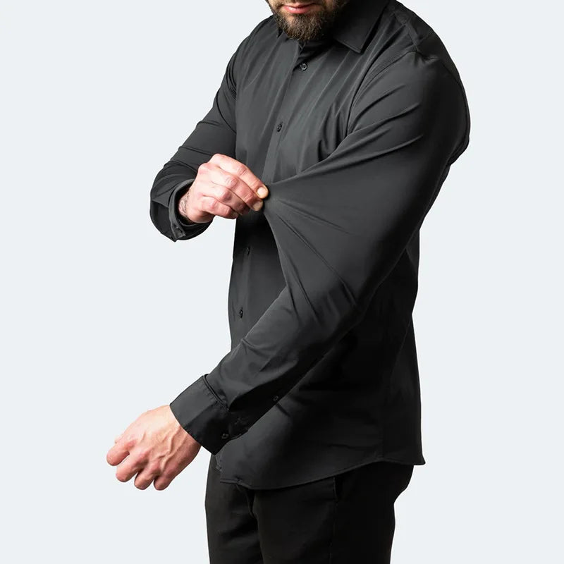 ZOE™ - MEN'S CASUAL ELASTIC SHIRT