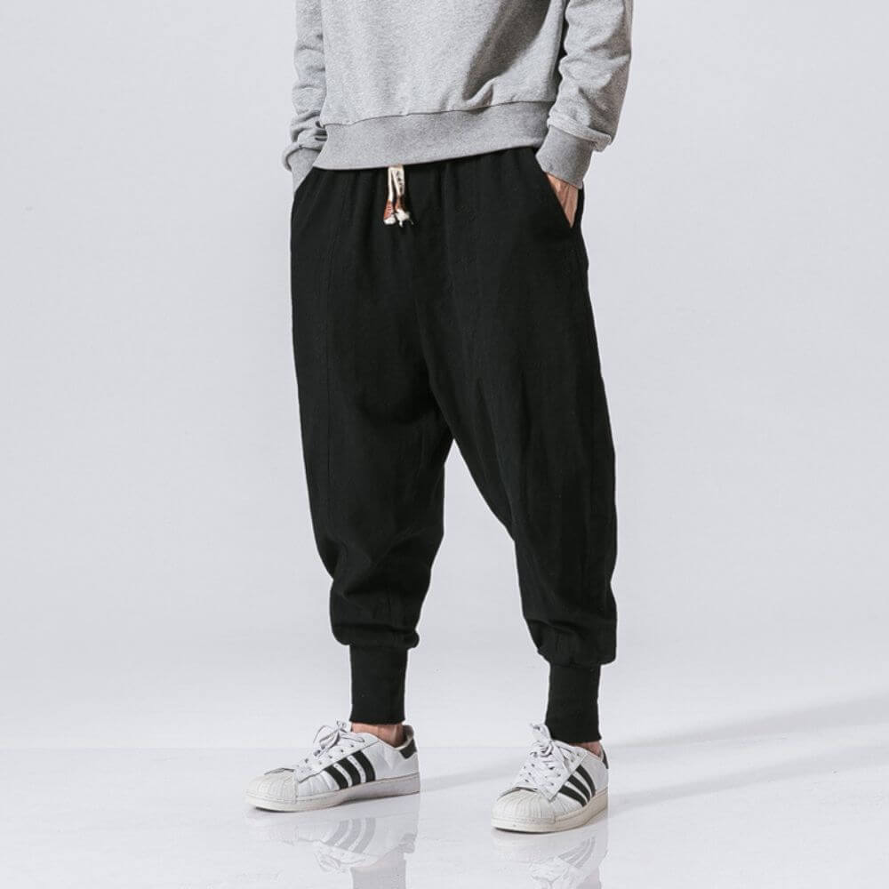 CAIUS™ - MODERN RELAXED FIT COTTON TROUSERS