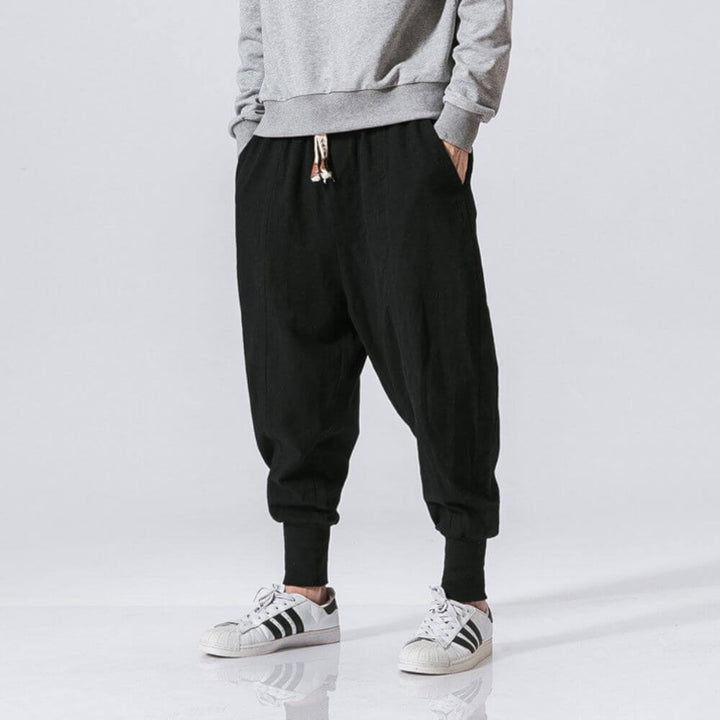 CAIUS™ - MODERN RELAXED FIT COTTON TROUSERS