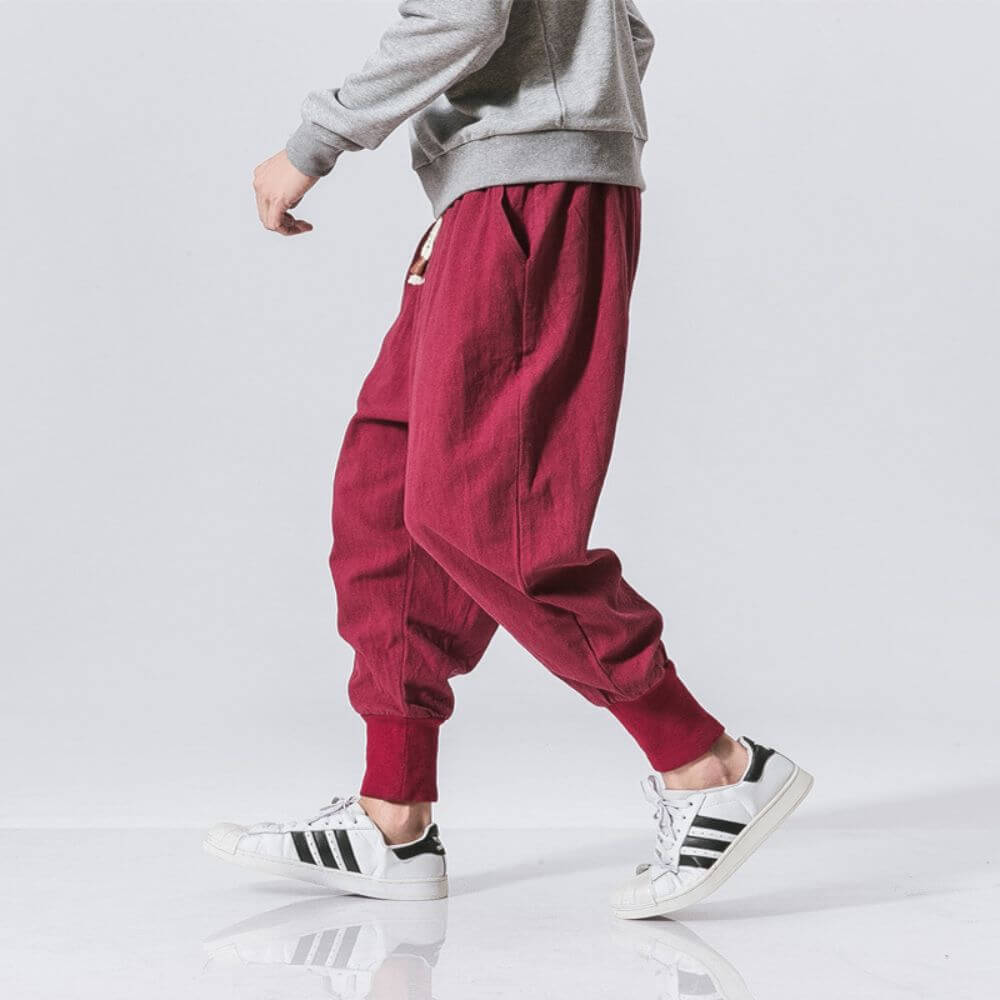 CAIUS™ - MODERN RELAXED FIT COTTON TROUSERS