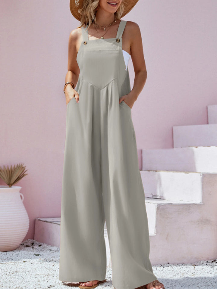 MAE | WIDE LEG LOOSE FIT JUMPSUITS