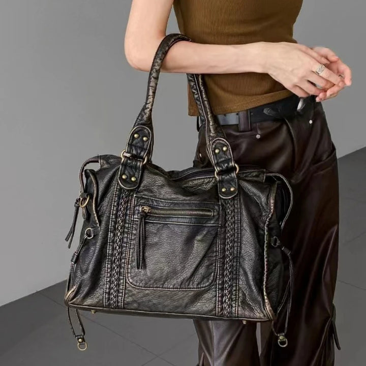 ANGELINE™ - LEATHER BAG VINTAGE